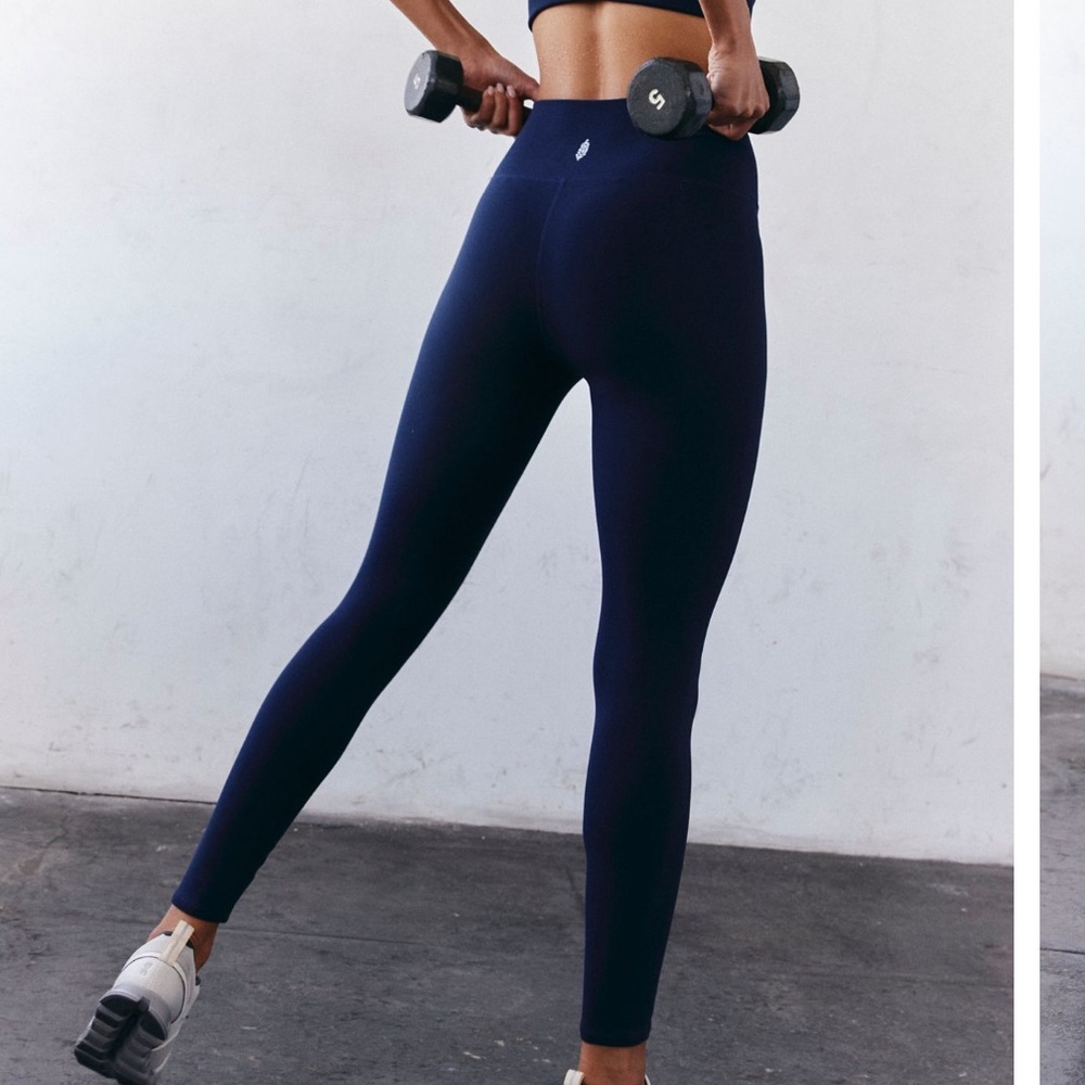 FP Movement Never Better 7/8 Navy Blue Leggings